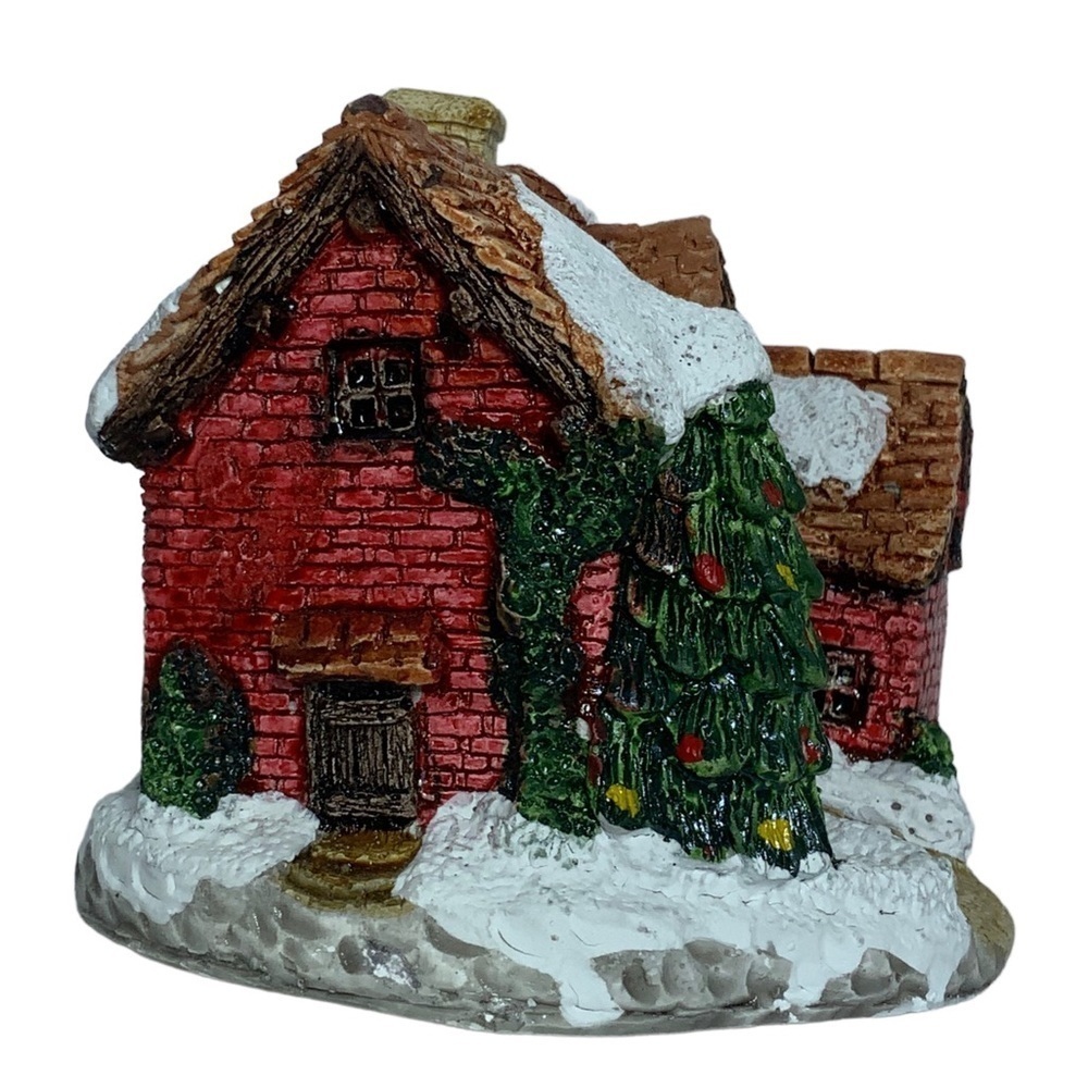 Christmas Village Cottage English Dickens Kincaid Style House Miniature Scale - Picture 2 of 15